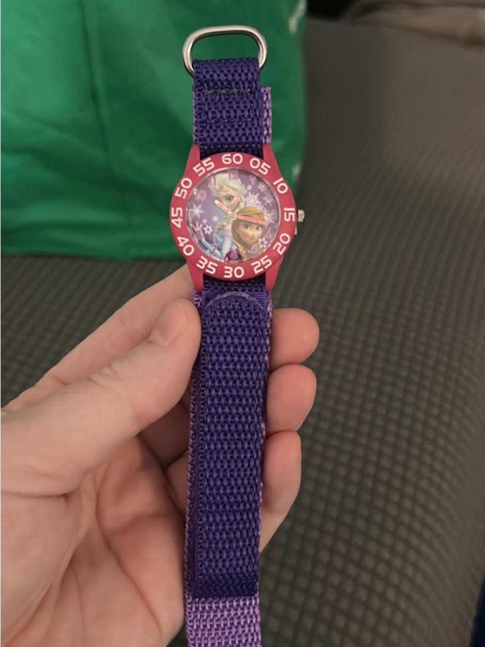 Purple and Pink Kids' Character Watch - Girls' Timepiece